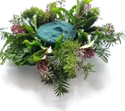 Merkloos Kerststukjes><noscript><img width=