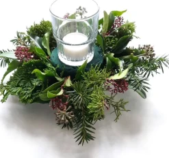 Merkloos Kerststukjes><noscript><img width=