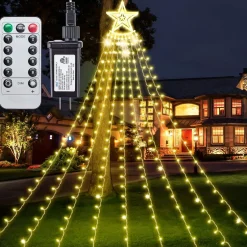 Merkloos Kerstverlichting - 355 Leds - Kerstverlichting Voor Buiten - Waterproof - Led Fashion