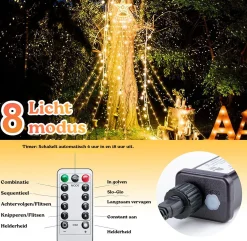 Merkloos Kerstverlichting - 355 Leds - Kerstverlichting Voor Buiten - Waterproof - Led Fashion