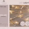 Anna's Collection Kerstverlichting - 200 Leds - 15 M - Op Batterijen - Warm Wit Cheap