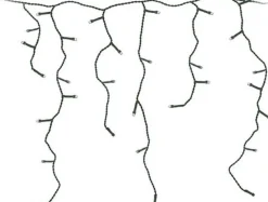 Merkloos Kerstverlichting - Ijspegel - Lichtgordijn - 6 Meter - Ijspegel - 180 Led's Voor Binnen & Buiten Best