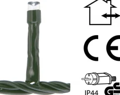 Merkloos Kerstverlichting - Ijspegel - Lichtgordijn - 6 Meter - Ijspegel - 180 Led's Voor Binnen & Buiten Best