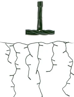 Merkloos Kerstverlichting - Ijspegel - Lichtgordijn - 3 Meter - Ijspegel - 90 Led's Voor Binnen & Buiten Cheap