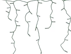 Merkloos Kerstverlichting - Ijspegel - Lichtgordijn - 12 Meter - Ijspegel - 360 Led's - Warm Wit - Voor Binnen & Buiten Shop