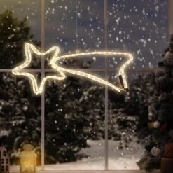 Ways Kerstverlichting - Kerst Bundel - 3D Rendier Met Slee 2 Meter & Kerst Ster 144 Led's New