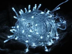 Merkloos Kerstverlichting 100 Led's - Programmeerbaar - Koud Wit Clearance