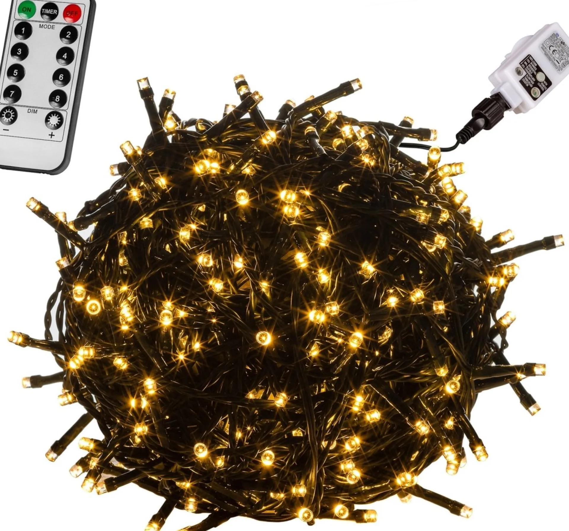 Trend24 Kerstverlichting - Sfeerverlichting - Kerstverlichting Buiten - Kerstverlichting Binnen - Kerstversiering - Feestverlichting - Lichtsnoer - Lichtsnoer Buiten - Voor Binnen En Buiten - Met Afstandsbediening - 20 M - Warm Wit Cheap