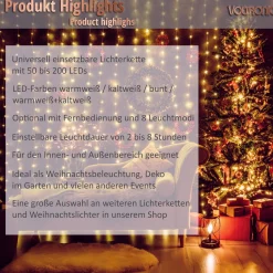 Trend24 Kerstverlichting - Sfeerverlichting - Kerstverlichting Buiten - Kerstverlichting Binnen - Kerstversiering - Feestverlichting - Lichtsnoer - Lichtsnoer Buiten - Voor Binnen En Buiten - Op Batterij - 10 M - Koud Wit Discount