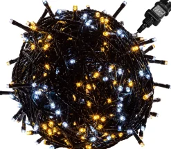 Trend24 Kerstverlichting - Sfeerverlichting - Kerstverlichting Buiten - Kerstverlichting Binnen - Kerstversiering - Feestverlichting - Lichtsnoer - Lichtsnoer Buiten - Voor Binnen En Buiten - 60 M - Warm Koud Outlet