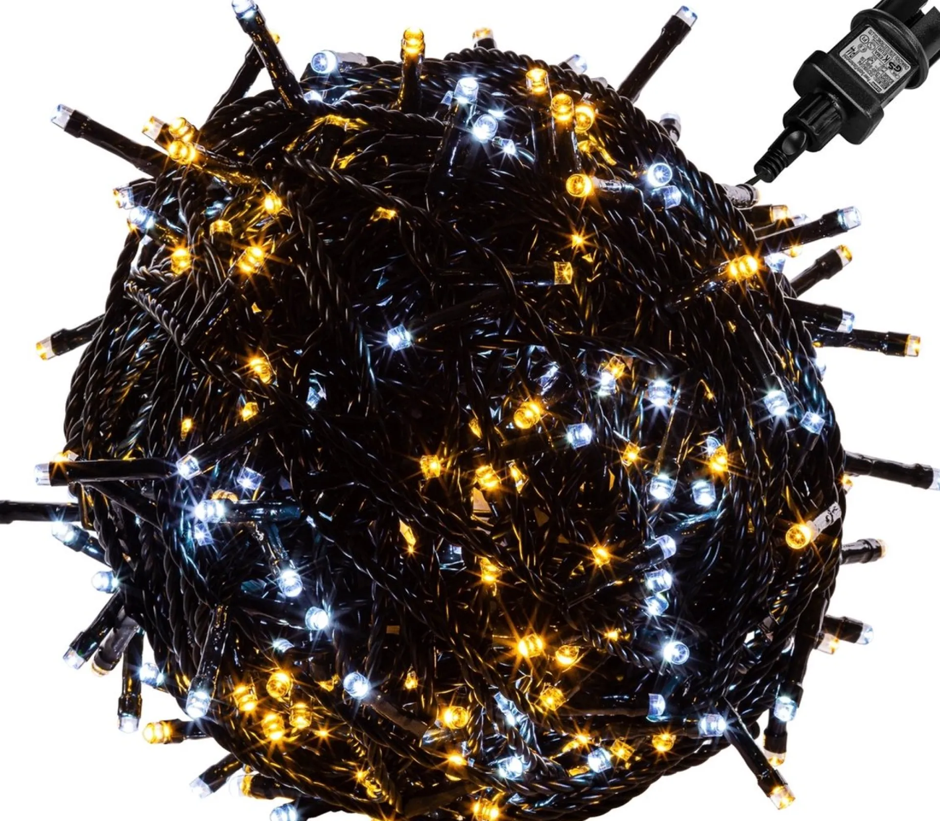 Trend24 Kerstverlichting - Sfeerverlichting - Kerstverlichting Buiten - Kerstverlichting Binnen - Kerstversiering - Feestverlichting - Lichtsnoer - Lichtsnoer Buiten - Voor Binnen En Buiten - 60 M - Warm Koud Outlet