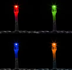 Trend24 Kerstverlichting - Sfeerverlichting - Kerstverlichting Buiten - Kerstverlichting Binnen - Kerstversiering - Feestverlichting - Lichtsnoer - Lichtsnoer Buiten - Voor Binnen En Buiten - Op Batterij - 10 M - Veelkleurig Shop