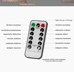Trend24 Kerstverlichting - Sfeerverlichting - Kerstverlichting Buiten - Kerstverlichting Binnen - Kerstversiering - Feestverlichting - Lichtsnoer - Lichtsnoer Buiten - Voor Binnen En Buiten - Met Afstandsbediening - 20 M - Warm Koud Best Sale