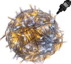 Trend24 Kerstverlichting - Sfeerverlichting - Kerstverlichting Buiten - Kerstverlichting Binnen - Kerstversiering - Feestverlichting - Lichtsnoer - Lichtsnoer Buiten - Voor Binnen En Buiten - 60 M - Warm Koud Discount