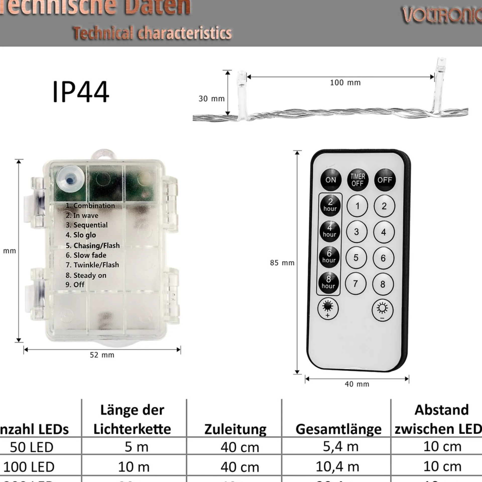 Trend24 Kerstverlichting - Sfeerverlichting - Kerstverlichting Buiten - Kerstverlichting Binnen - Kerstversiering - Feestverlichting - Lichtsnoer - Lichtsnoer Buiten - Voor Binnen En Buiten - Op Batterij - Met Afstandsbediening - 10 M - Warm Wit Cheap