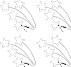 Ways Kerstverlichting - Vallende Sterren - 4 Stuks - 216 Led's New