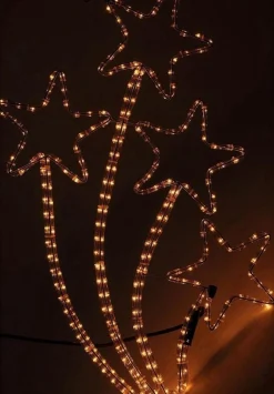 Ways Kerstverlichting - Vallende Sterren - 4 Stuks - 216 Led's New