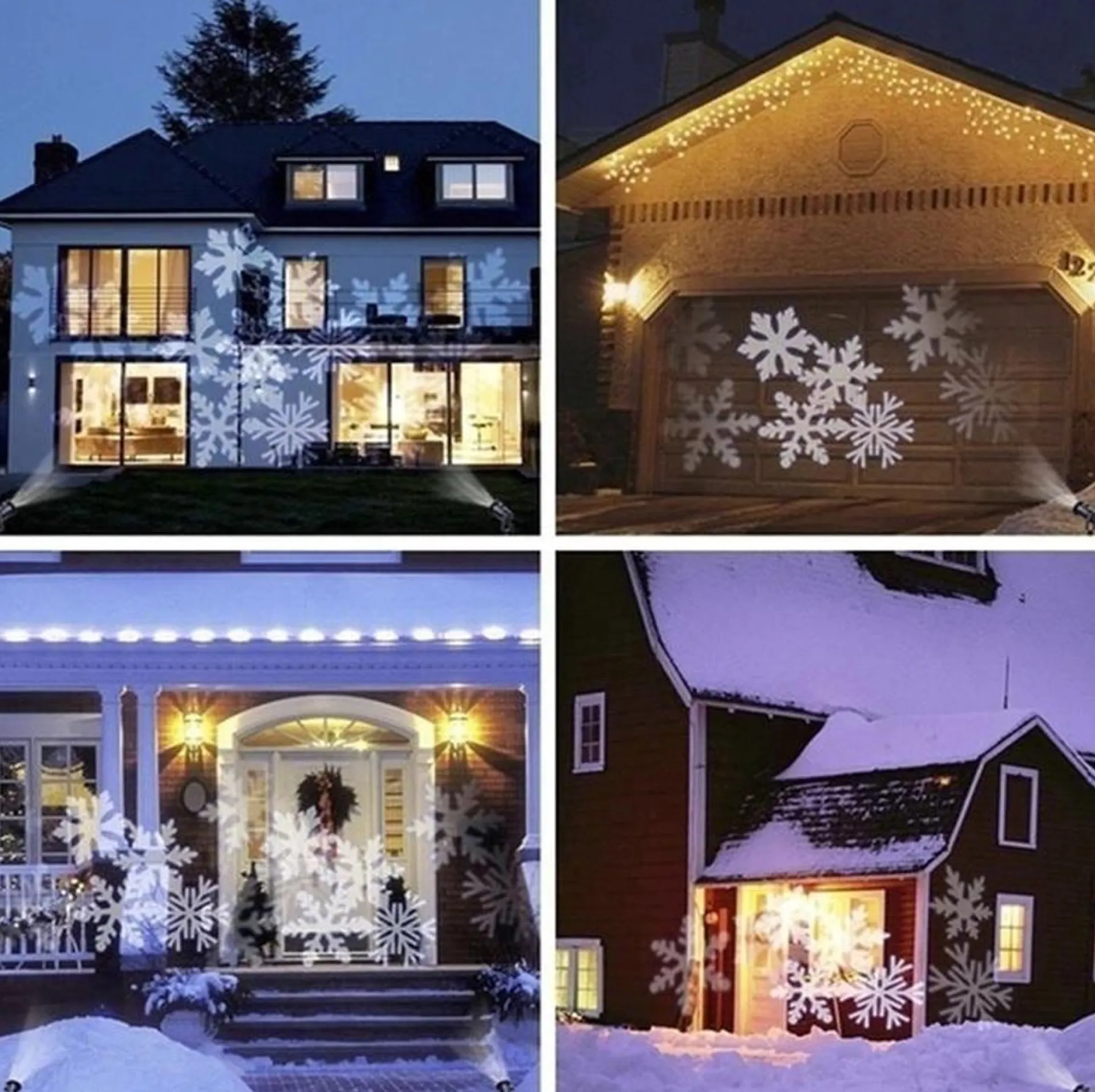 Anna's Collection Kerstverlichting Buiten - Kerst - Sneeuw Projector - Voor Binnen & Buiten - Kerstverlichting - Kerstcadeau - Kerstdecoratie New