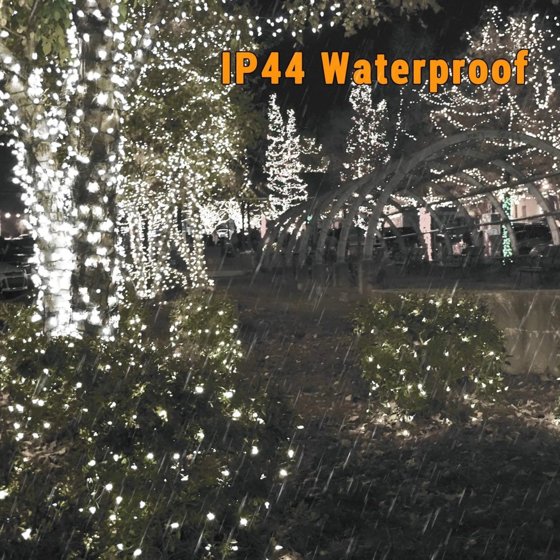 discountershop Kerstverlichting Buiten 25 Meter 1250 Led - Wit - Lichtsnoer Nano Koperdraad - Ip44 Stekker Met Timerfunctie - Kerstboomverlichting - Geschikt Voor Binnen En Buiten - Kerstverlichting Led Hot