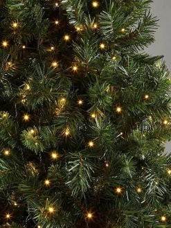 discountershop Kerstverlichting Buiten - 10 Meter 500 Led - Extra Warm Wit - Lichtsnoer Nano Koperdraad - Ip44 Stekker Met Timerfunctie - Kerstboomverlichting - Geschikt Voor Binnen En Buiten - Kerstverlichting Led Clearance