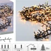 Merkloos Kerstverlichting Clusterverlichting 1000 Led – 20 Meter – Warm Wit - Microcluster Best
