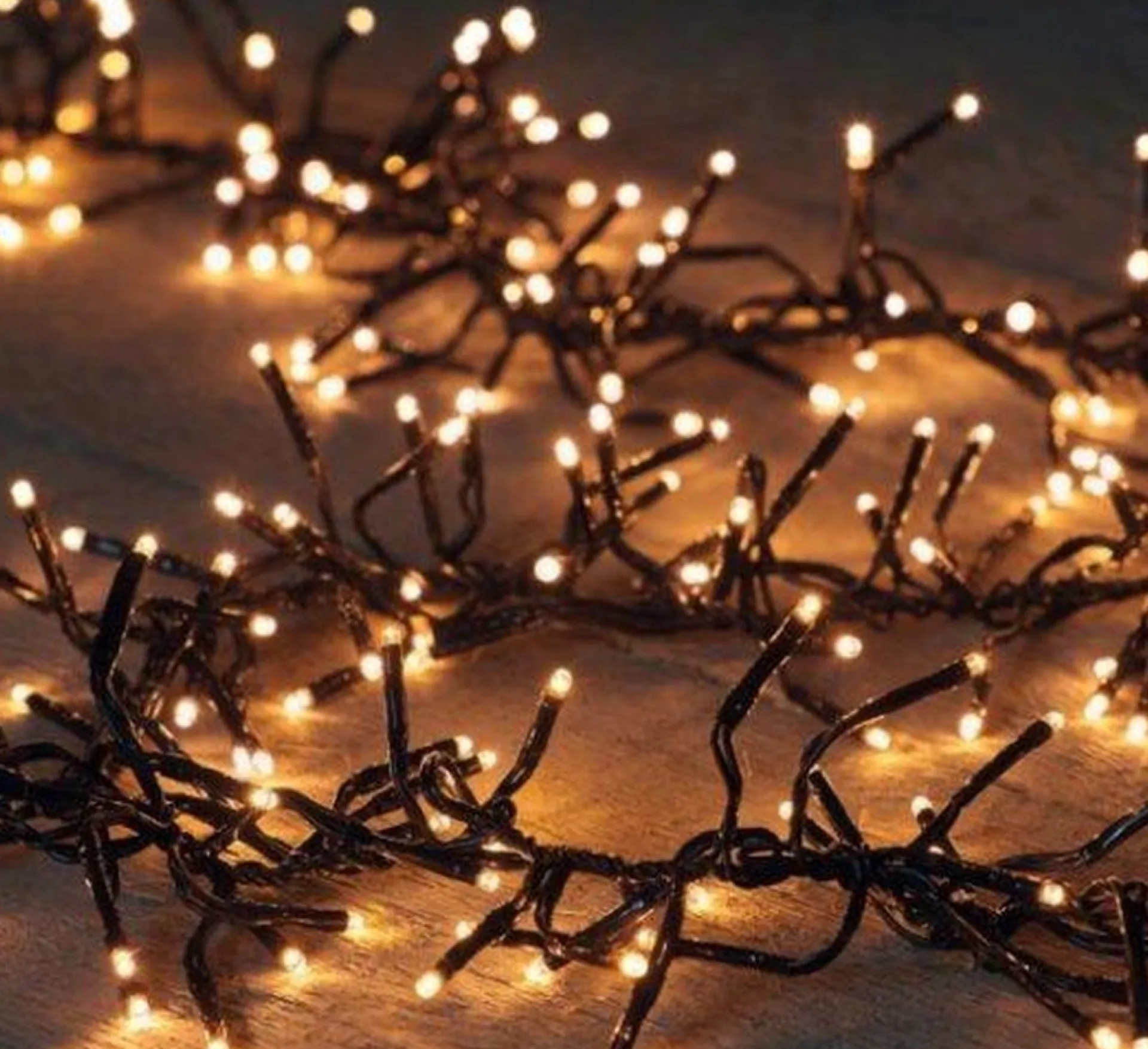 Merkloos Kerstverlichting Clusterverlichting 1000 Led – 20 Meter – Warm Wit - Microcluster Best