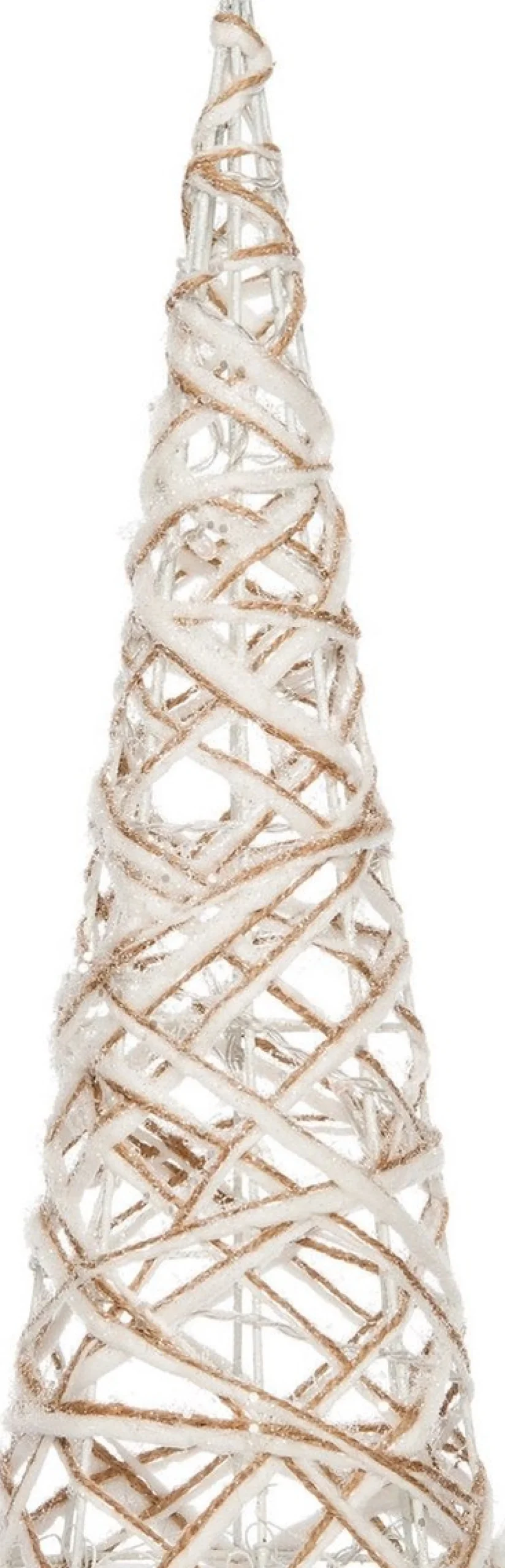 Anna's Collection Kerstverlichting Figuren Led Kegel Kerstboom Glitter Lamp 40 Cm Met 10 Lampjes Store