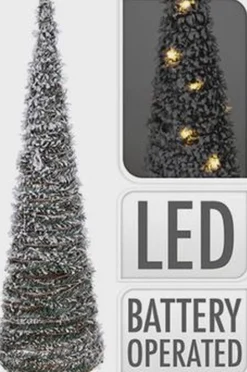 Merkloos Kerstverlichting Kegel - Led - Kerstboom - Lamp - 80 Cm - Groen Sale
