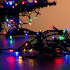 Merkloos Kerstverlichting Op Batterij Gekleurd Buiten 192 Lampjes Best Sale