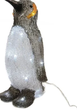 Lumineo Kerstverlichting Pinguin Met Led Licht 33 Cm Cheap