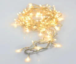 Merkloos Kerstverlichting Transparant Snoer Met 320 Warm Witte Lampjes - 24 Meter - Kerstlampjes/Kerstlichtjes - Binnen/Buiten Flash Sale