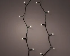 Decoris Kerstverlichting Twinkle Op Batterij Warm Wit Buiten 192 Lampjes - Boomverlichting Shop