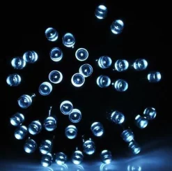 Merkloos Kerstverlichting Zonne-Energie 40 Led - Koud Wit Outlet