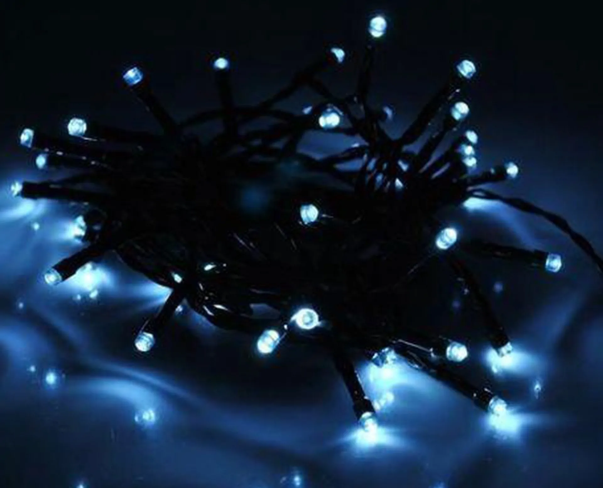 Merkloos Kerstverlichting Zonne-Energie 40 Led - Koud Wit Outlet