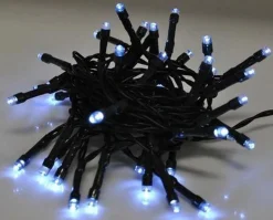 Merkloos Kerstverlichting Zonne-Energie 40 Led - Koud Wit Outlet