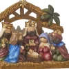 Merkloos Kerststallen>Kinder Kerststal Met Kerststal Figuren 20 Cm