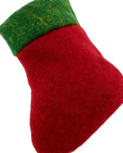 Knaak Kerstsokken> Kerstsok Kerstman Voor Bestek En/Of In De Kerstboom - 1 Stuk - Kerstdecoratie