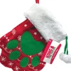 KONG Kerstsokken> Holiday Kerstsok Poot 3X21,5X26,5 Cm