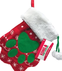 KONG Kerstsokken> Holiday Kerstsok Poot 3X21,5X26,5 Cm