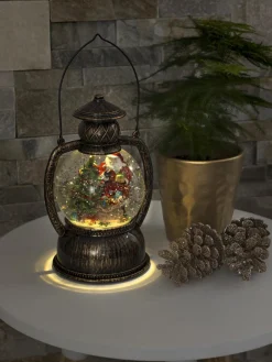 Konst Smide Konstsmide 3497 - Kerstdecoratie - 1 Lamps Led Sneeuwlantaarn Kerstman Watergevuld - Op Batterij - Voor Binnen - Warmwit Fashion