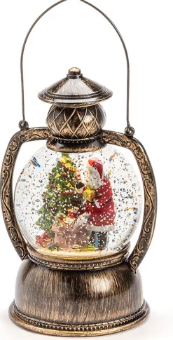 Konst Smide Konstsmide 3497 - Kerstdecoratie - 1 Lamps Led Sneeuwlantaarn Kerstman Watergevuld - Op Batterij - Voor Binnen - Warmwit Fashion