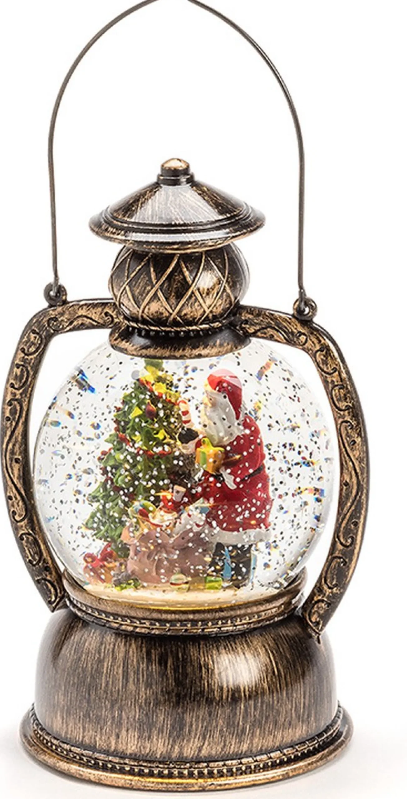 Konst Smide Konstsmide 3497 - Kerstdecoratie - 1 Lamps Led Sneeuwlantaarn Kerstman Watergevuld - Op Batterij - Voor Binnen - Warmwit Fashion