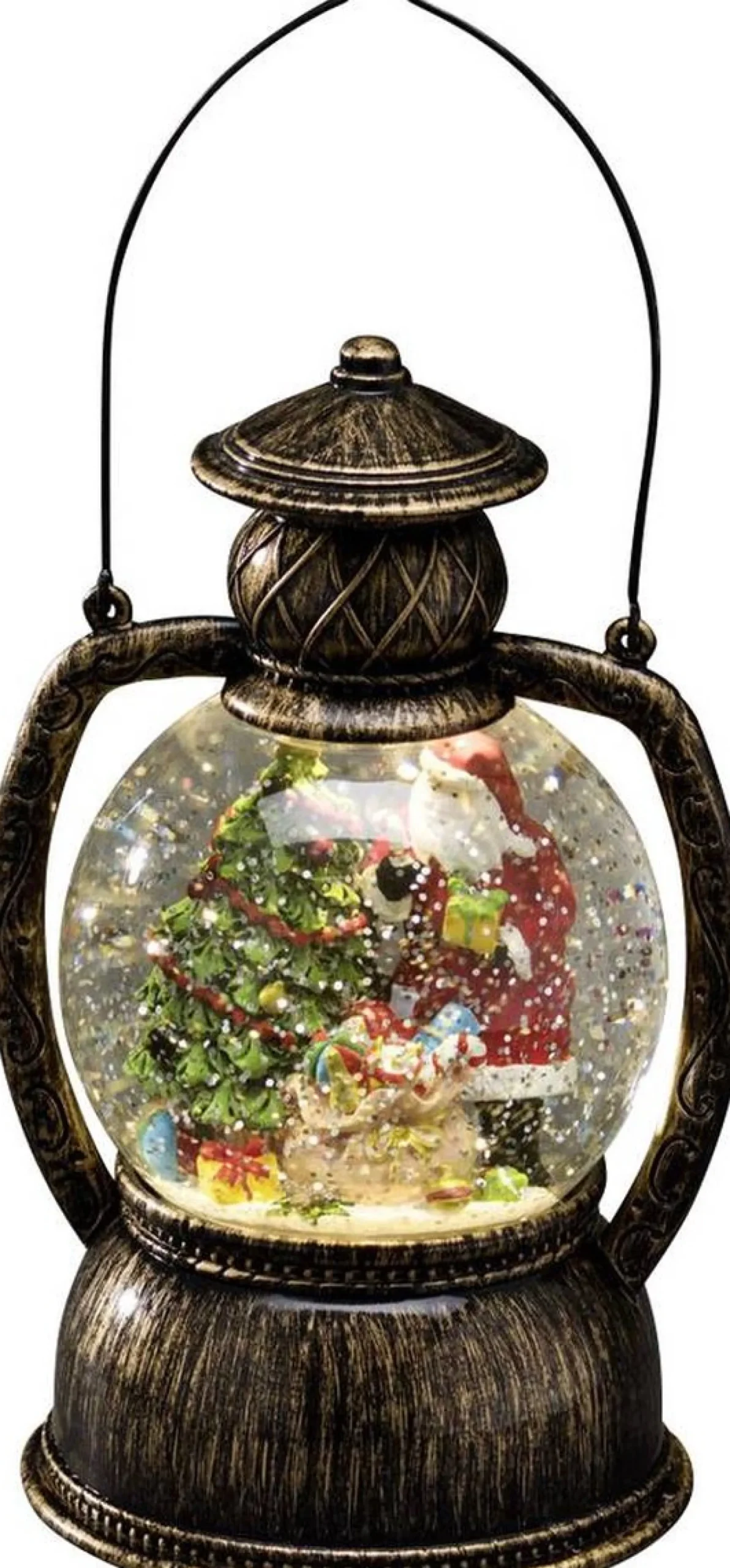 Konst Smide Konstsmide 3497 - Kerstdecoratie - 1 Lamps Led Sneeuwlantaarn Kerstman Watergevuld - Op Batterij - Voor Binnen - Warmwit Fashion