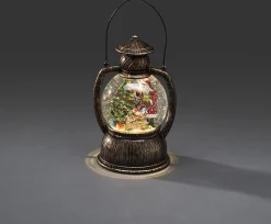 Konst Smide Konstsmide 3497 - Kerstdecoratie - 1 Lamps Led Sneeuwlantaarn Kerstman Watergevuld - Op Batterij - Voor Binnen - Warmwit Fashion