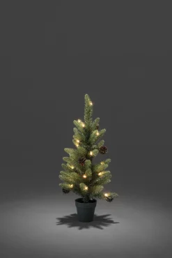 Konst Smide Konstsmide 3781 - Kerstdecoratie - 24 Lamps Led Kerstboompje - 60Cm - 6U En 9U Timer - Op Batterij - Voor Buiten - Warmwit Online