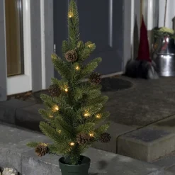 Konst Smide Konstsmide 3781 - Kerstdecoratie - 24 Lamps Led Kerstboompje - 60Cm - 6U En 9U Timer - Op Batterij - Voor Buiten - Warmwit Online