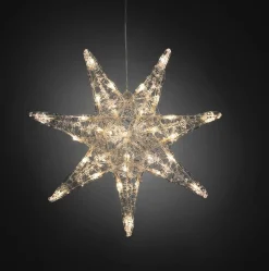 Konst Smide Konstsmide 6110 - Verlicht Kerstfiguur - 32 Lamps Led Acryl Ster 1D - 45Cm - 24V - Voor Binnen - Warmwit Flash Sale