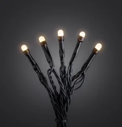 Konst Smide Konstsmide 3813-800 Micro-Lichtketting Buiten Energielabel: E (A - G) Werkt Op Het Lichtnet Aantal Lampen 200 Led Amber Verlichte Lengte: 31.84 M Store