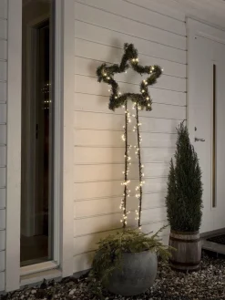 Konst Smide Konstsmide 3813-800 Micro-Lichtketting Buiten Energielabel: E (A - G) Werkt Op Het Lichtnet Aantal Lampen 200 Led Amber Verlichte Lengte: 31.84 M Store