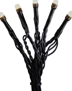 Konst Smide Konstsmide 3813-800 Micro-Lichtketting Buiten Energielabel: E (A - G) Werkt Op Het Lichtnet Aantal Lampen 200 Led Amber Verlichte Lengte: 31.84 M Store